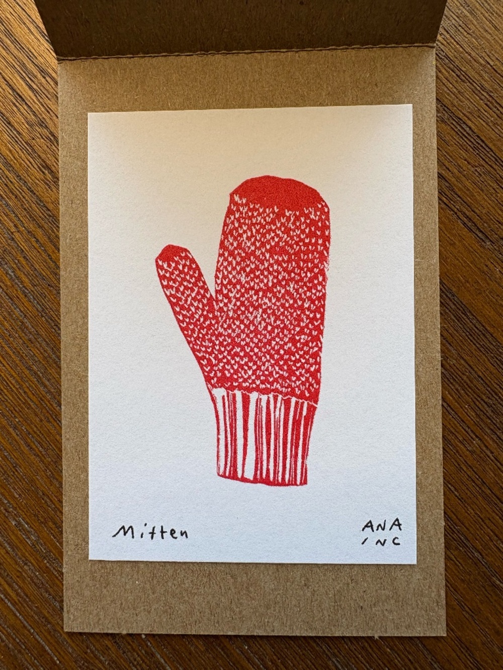 Anastasia Inciardi Mini Print - Mitten